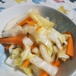 モリモリ食べられる！白菜の塩昆布サラダ